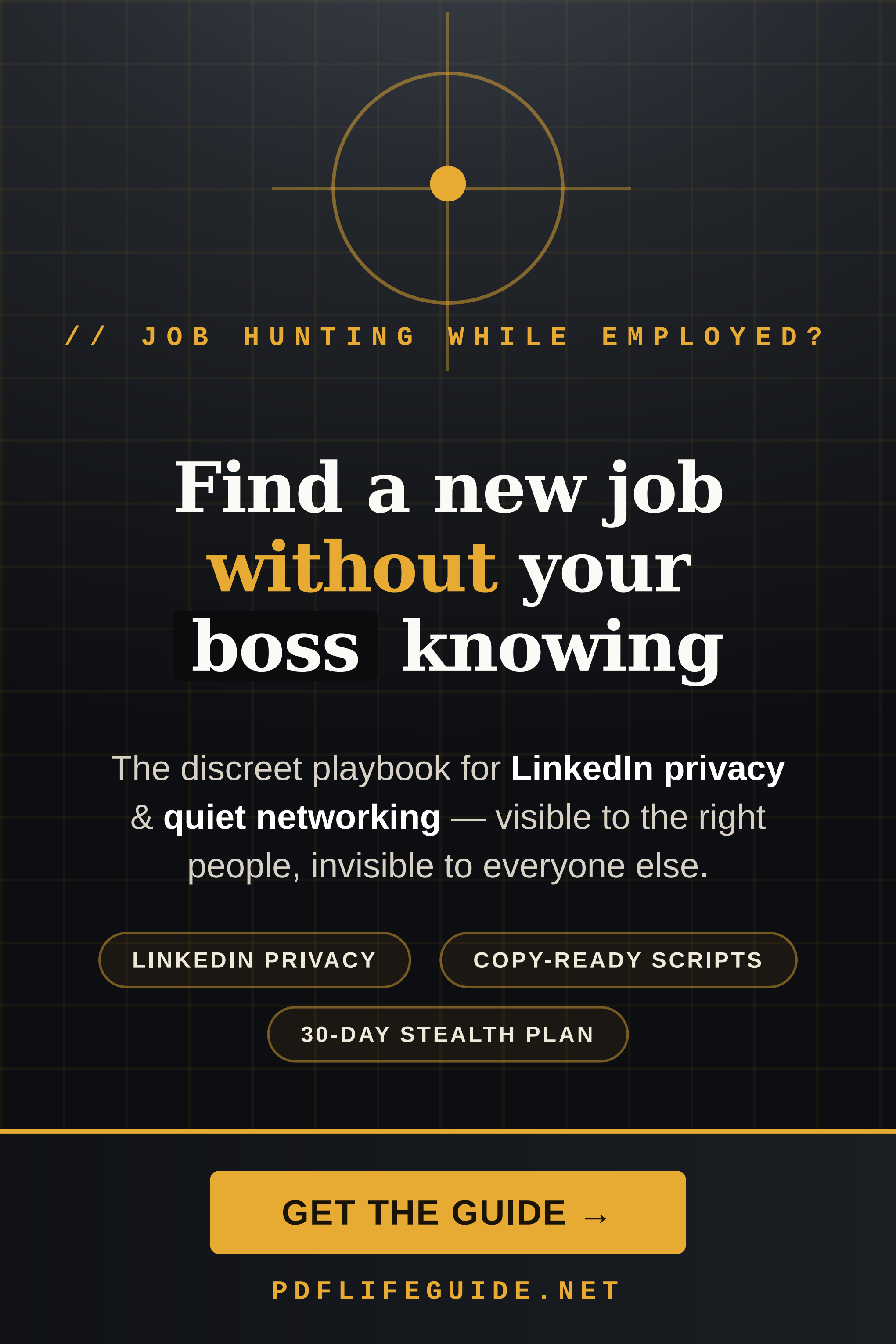Stealth Job Search Guide — Job Hunt Without Your Boss Knowing